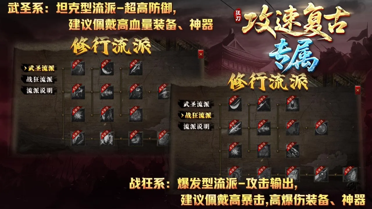 狂刀万古 角色养成